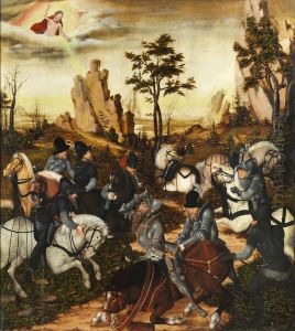 Die Bekehrung des Paulus by Lucas The Younger Cranach