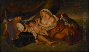 Allegorie De Nativite by Hans (Johann von Strasiripka) Canon