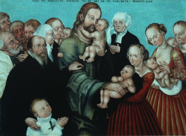 Jesus segnet die Kinder - view 1