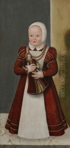 Portrait of Princess Marie, sister of Christian I Portrait of Princess Marie, sister of Christian I