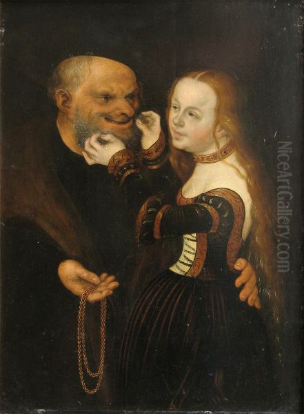 The ill-matched couple - view 1
