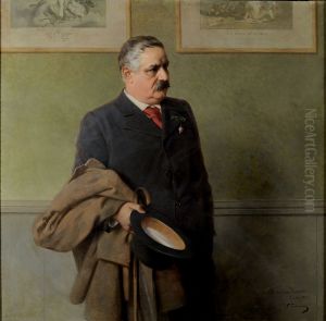 Ritratto di Enrico Panzacchi by Vittorio Matteo Corcos