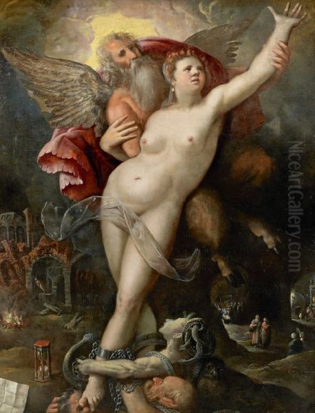 Allegory of Time revealing Truth - view 1