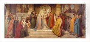 La Mariage De La Vierge by Jean-Louis Canon