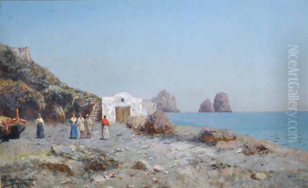 Beach in Capri - view 1