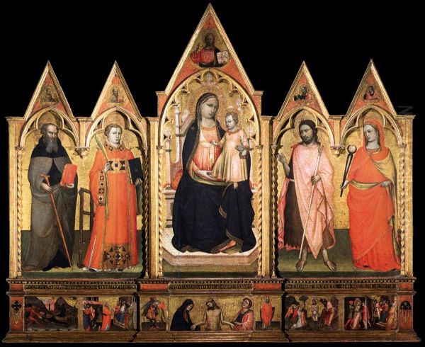 Virgin Enthroned with Saints - view 1