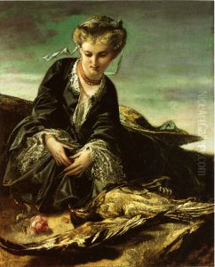 Das Madchen mit dem toten Vogel