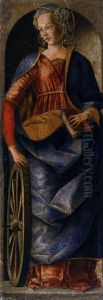 Griffoni Polyptych: St Catherine of Alexandria by Ercole de' Roberti