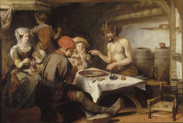 The Satyr and the Peasant - view 1