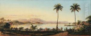 Enseada de Paqueta com Serra dos Orgaos ao fundo by Nicola Antonio Facchinetti