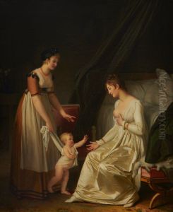 The Nursing Mother by Marguerite Gerard