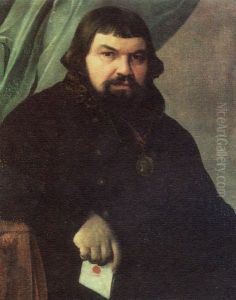 Portrait of the Merchant Obraztsov.