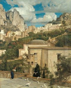 Vue de Capri by Emil Lugo