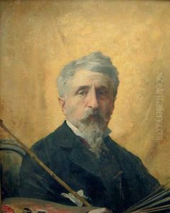 Self-portrait by Raffaele Faccioli