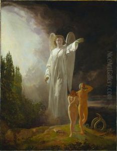 Expulsion of Adam and Eve by John Faed