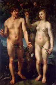 Fall of Man by Goltzius Hendrick
