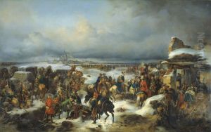 The capture of the Prussian fortress of Kolberg on 16 December 1761