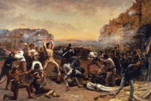 The Fall of the Alamo or Crockett's Last Stand The Fall of the Alamo or Crockett's Last Stand