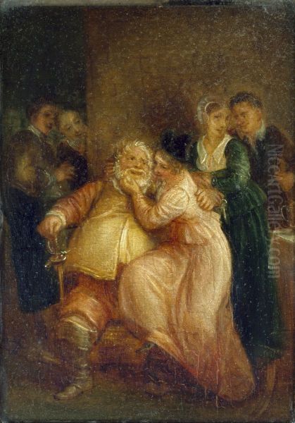 Falstaff and Doll Tearsheet - view 1
