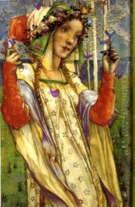 Fairy land by Edward Reginald Frampton