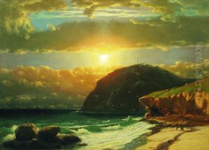 Eagle Cliff, Manchester-by-the-Sea, Massachusetts by James Fairman