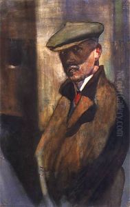 Self-portrait. by Julian Falat