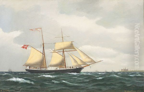 A topsail schooner. - view 1