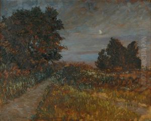 Landscape at Hornbaek.