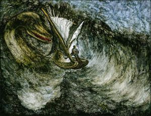 Loch Ness Monster, Seasnake, Seamonster, Seeschlange, Meeresungeheuer by unknown
