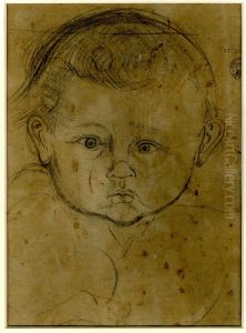 Head of a child by Hans Burgkmair the elder