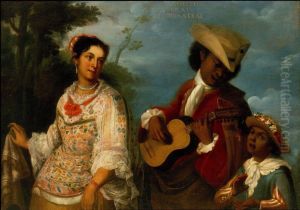 De mulato y mestiza, produce mulato, es torna atras by Juan Rodriguez Juarez