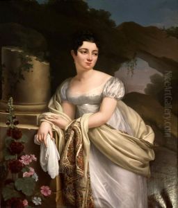 Portrait of Zenaide Chapt de Rastignac, Duchess of La Rochefoucauld