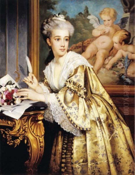 Rococo Lady (Le billet doux) - view 1