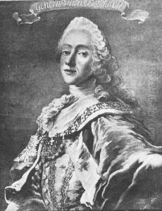 Portrait of Frederik Christian Danneskiold-Samsoe.