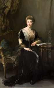 Lady Marie Louise Hamilton, Daughter of William, 10th Duke of Hamilton by Philip de Laszlo