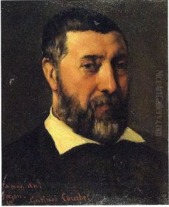 Portrait de Pierre-Auguste Fajon by Gustave Courbet