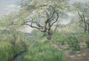Summer Landscape by Ida Gisiko-Sparck