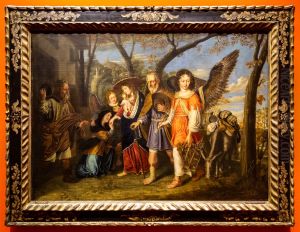 Arrival of the holy family at Nazareth (Matthew 2)