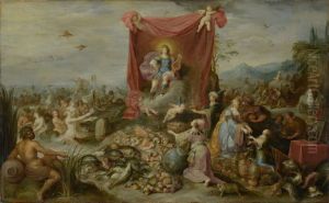 Homage to Apollo by Frans Francken the Younger