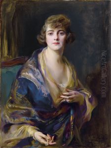 Madame Tibor de Scitovszky, nee Hanna Hodosi by Philip de Laszlo