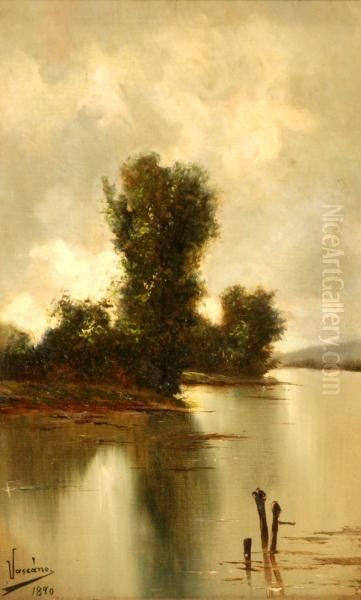 Paisaje Con Rio - view 1
