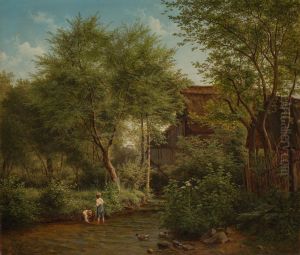 By the Brook by Bedrich Havranek