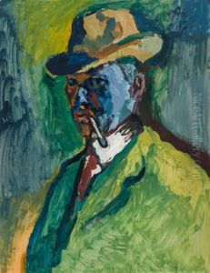 Self-Portrait with a Cigarette (Self-Portrait I)