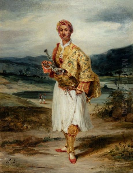 Count Palatiano in Suliot Costume - view 1