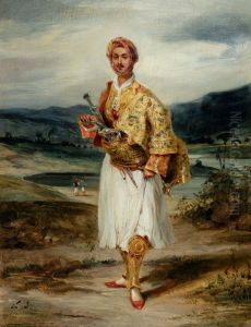 Count Palatiano in Suliot Costume