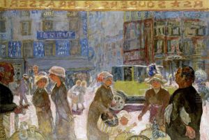 La Place Clichy by Pierre Bonnard