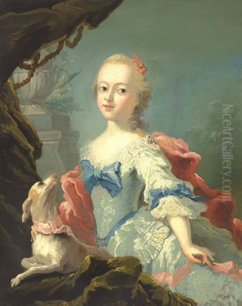 Portrait of Princess Louise of Denmark. - view 1