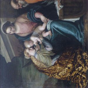 Le  Mariage  de  sainte  Catherine by Paolo Veronese (Caliari)