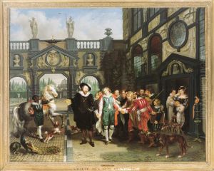 Farewell to Van Dyck by Philippe-Jacques van Bree