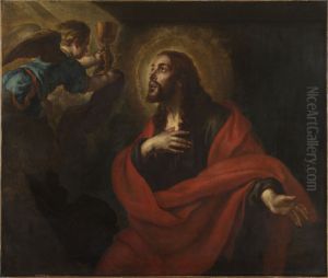 Christ in the Garden of Olives (fragment) by Gaspar De Crayer